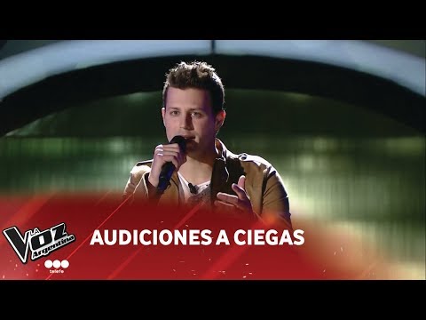 I. Caporaletti - "Ojalá que no puedas" - Cacho Castaña - Audiciones a ciegas - La Voz Argentina 2018