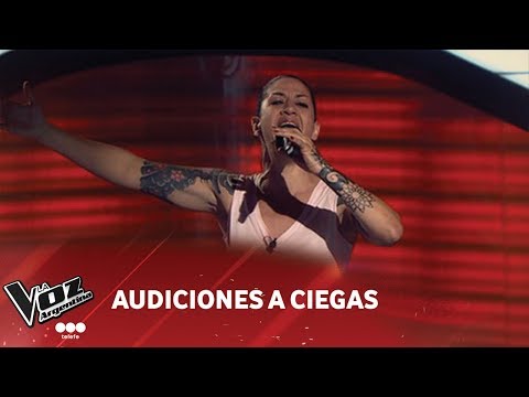 Natalia Lara - "Melodía de arrabal" - Carlos Gardel - Audiciones a Ciegas - La Voz Argentina 2018