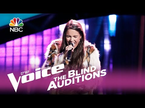 The Voice 2017 Blind Audition - Rebecca Brunner: "Believer"