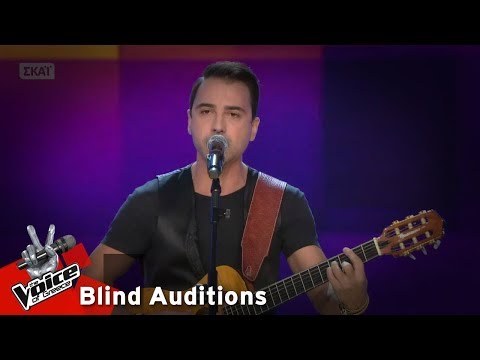 Γρηγόρης Κουτσούκος - Η φαντασία | 13o Blind Audition | The Voice of Greece