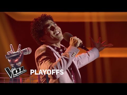 Playoff #TeamTini: Juan Pablo Nieves canta "Vivir mi vida" de Marc Anthony - La Voz Argentina 2018