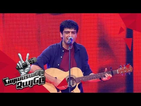 Henrikh Ohanyan sings 'Relax My Beloved' - Blind Auditions - The Voice of Armenia - Season 4