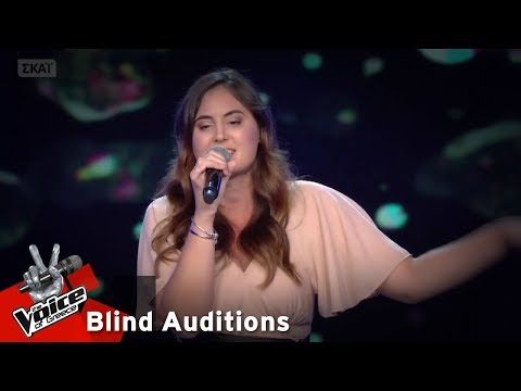 Χριστίνα Καρυδιά - Mercy | 12o Blind Audition | The Voice of Greece