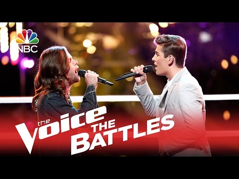 The Voice 2015 Battle - Tyler Dickerson vs. Zach Seabaugh: "I'm Gonna Be Somebody"