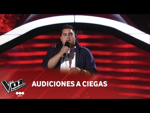 Pablo Díaz - "Nada es para siempre" - Luis Fonsi - Audiciones a ciegas - La Voz Argentina 2018