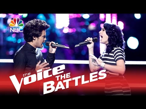 The Voice 2015 Battle - Ellie Lawrence vs. Tim Atlas: "Sweater Weather"