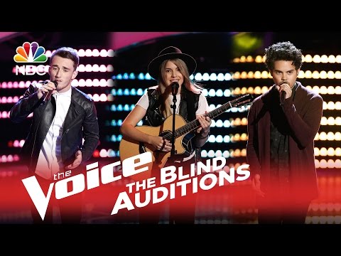The Voice 2015 - Blind Audition Montage: Noah Jackson, Tim Atlas, and Hanna Ashbrook