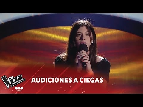 Lara Eugenio - "Stone Cold" - Demi Lovato - Audiciones a ciegas - La Voz Argentina 2018