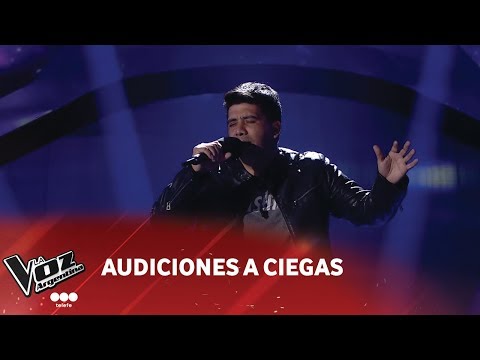 Marcelo Ponce - "Solamente tú" - Pablo Alborán - La Voz Argentina 2018