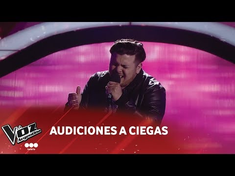 Nicolás Delgado - "Mía" - Armando Manzanero - Audiciones a ciegas - La Voz Argentina 2018