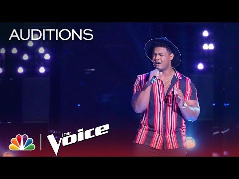 DeAndre Nico Gets Four Turns with Bruno Mars' "When I Was Your Man" - The Voice 2018 Blind Auditions