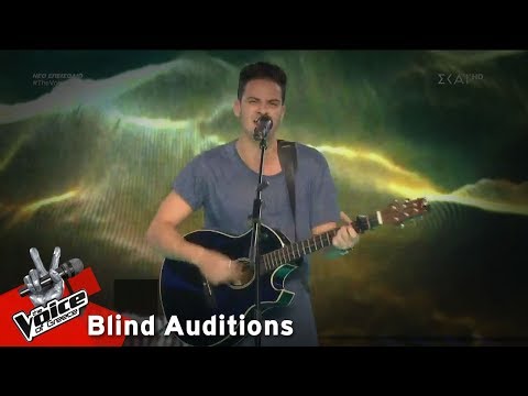Νέαρχος Ευαγγέλου - Radioactive | 3o Blind Audition | The Voice of Greece