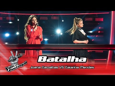 Joana Carvalhas VS Catarina Mendes – “Foi Deus” | Batalha | The Voice Portugal