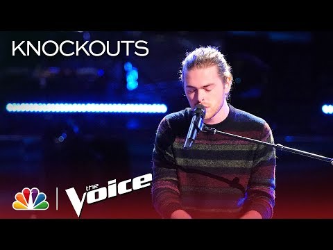 Jake Wells Puts a Unique Spin on "Yellow" - The Voice 2018 Knockouts