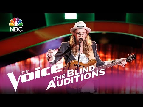 The Voice 2017 Blind Audition - Dennis Drummond: "She Talks to Angels"