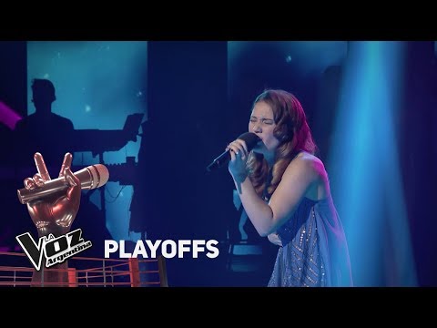 Playoffs #TeamAxel: Eugenia Stuk canta "Corre" de Jesse & Joy - La Voz Argentina 2018