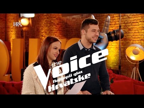 Stefany i Alen uoči dvoboja - The Voice of Croatia - Season2 - Battle1