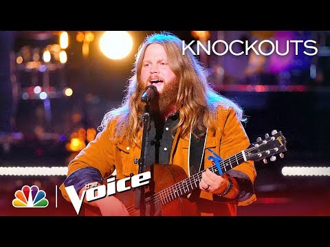 Chris Kroeze Performs a Vulnerable Cover of "Burning House" - The Voice 2018 Knockouts