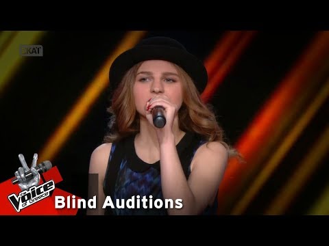 Τζίνα Σοφαδίτη - On my own | 10o Blind Audition | The Voice of Greece