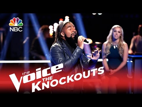 The Voice 2015 Knockout - Darius Scott: "On Broadway"