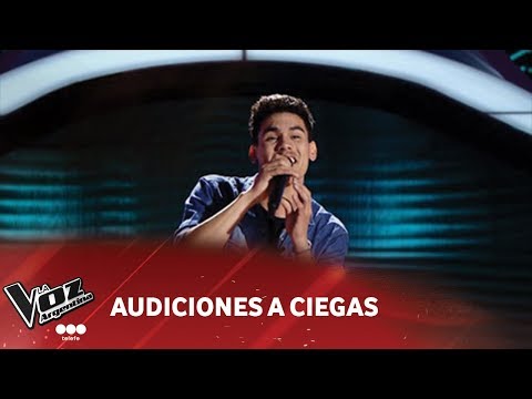Mario Viluron -"Motivos" - Abel Pintos - Audiciones a Ciegas - La Voz Argentina 2018