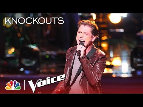 Michael Lee Puts His Spin on "Whipping Post" - The Voice 2018 Knockouts