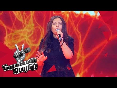 Susanna Vardanyan sings 'Rise Like A Phoenix' - Blind Auditions - The Voice of Armenia - Season 4