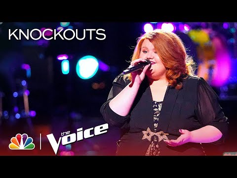 Kelly Bugs Out for MaKenzie Thomas' "How Deep Is Your Love" Cover - The Voice 2018 Knockouts