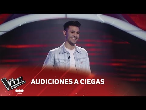 Lucas Domínguez - "The way you make me feel" - Jackson - Audición a ciegas - La Voz Argentina 2018