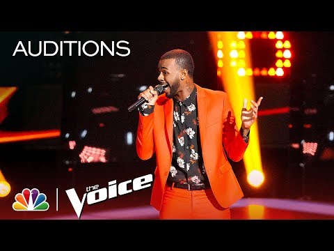 Tyshawn Colquitt STUNS with Sam Smith's "Like I Can" - The Voice 2018 Blind Auditions