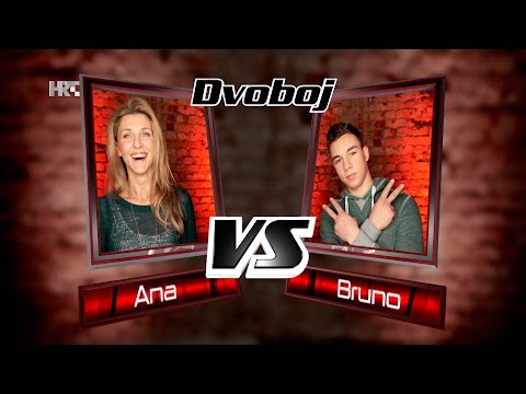 Ana vs. Bruno: “Anđeo u tebi” - The Voice of Croatia - Season2 - Battle1