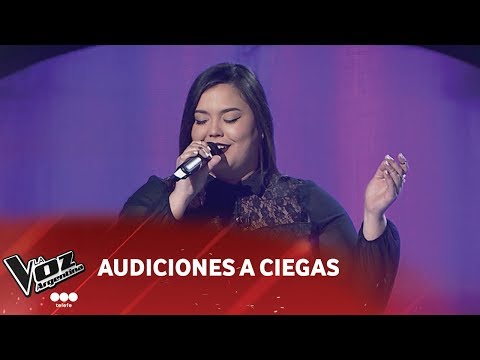 María Victoria Silva - "Perdón perdón" - Ha-ash - Audiciones a ciegas - La Voz Argentina 2018