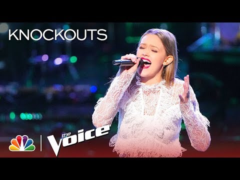 Claire DeJean Performs Shawn Mendes' "There's Nothing Holdin' Me Back" - The Voice 2018 Knockouts