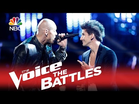 The Voice 2015 Battle - Keith Semple vs. Manny Cabo: "Baba O'Riley"
