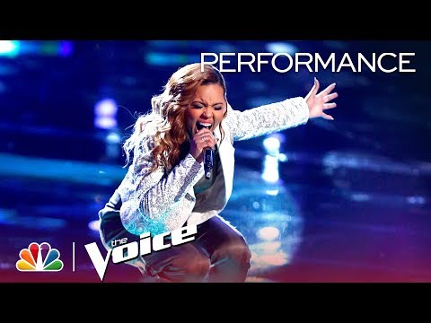 Comeback Stage Artist Ayanna Joni Sings "No Tears Left to Cry" - The Voice 2018 Live Top 24