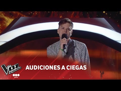 Armand Junior Gallegos - "Riptide" - Vance Joy - Audiciones a ciegas - La Voz Argentina 2018