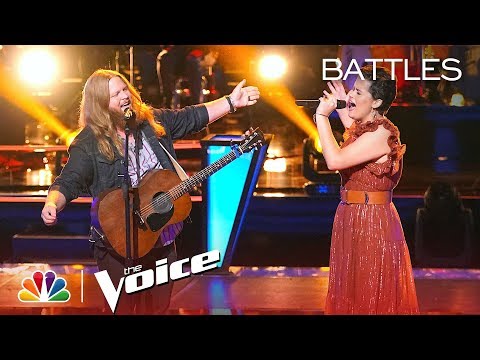 Chris Kroeze vs. Mercedes Ferreira-Dias: "Back in the High Life Again" - The Voice 2018 Battles