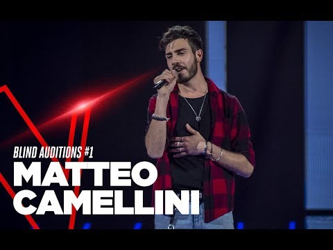 Matteo Camellini "There's Nothing Holdin' Me Back" - Blind Auditions - TVOI 2019