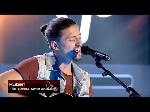 Rubén: "Me Cuesta Tanto Olvidarte" - Audiciones a Ciegas - La Voz 2017