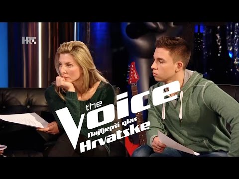 Ana i Bruno uoči dvoboja - The Voice of Croatia - Season2 - Battle1