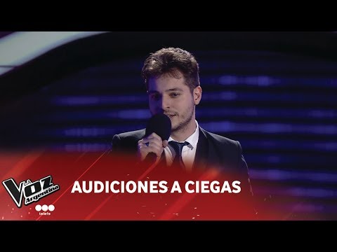 F. Panetta - "Me dediqué a perderte" - Leonel García - Audición a ciegas - La Voz Argentina 2018