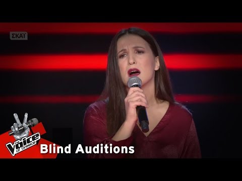Γεωργία Δαββέτα - Αν με δεις να κλαίω | 13o Blind Audition | The Voice of Greece