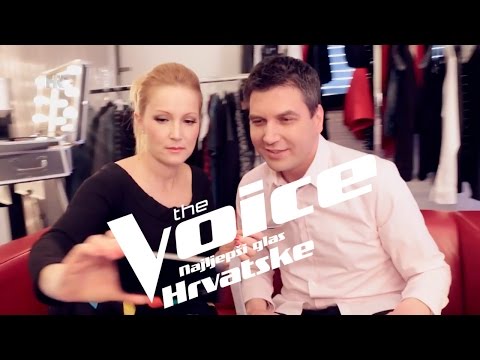 Ana i Alen uoči dvoboja - The Voice of Croatia - Season2 - Battle2