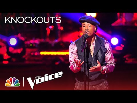 Franc West Brings His Unique Sound to The Weeknd's "Call Out My Name" - The Voice 2018 Knockouts