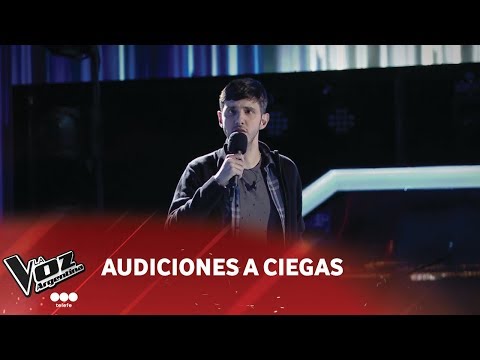 Lucas Belbruno - "Zamba para olvidar" - Daniel Toro - Audiciones a ciegas - La Voz Argentina 2018