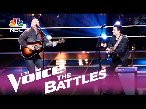The Voice 2017 Battle - Red Marlow vs. Ryan Scripps: "Fishin' in the Dark"