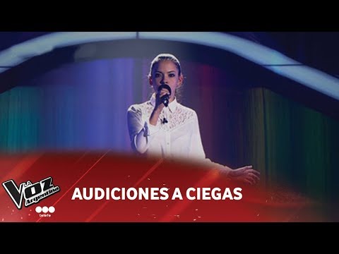 Eugenia Mambrín - "Tu falta de querer" - Mon Laferte - Audiciones a Ciegas - La Voz Argentina 2018