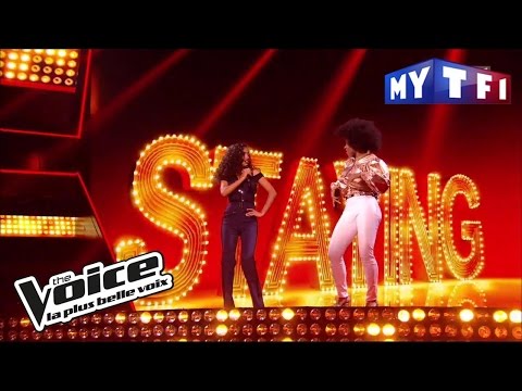Shaby et Lucie – « Stayin' Alive » (Bee Gees) | The Voice France 2017 | Live