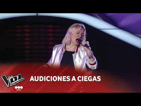 Victoria Goldaracena - "Call me" - Blondie - Audiciones a ciegas - La Voz Argentina 2018