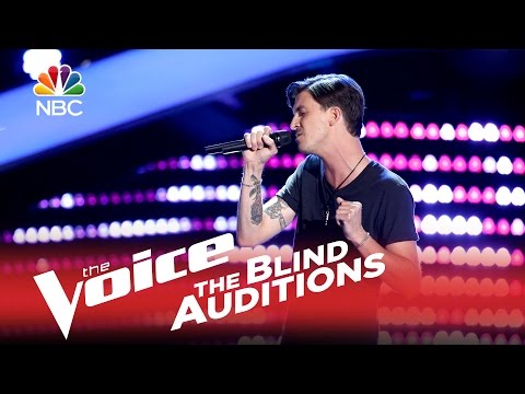 The Voice 2015 Blind Audition - Chase Kerby: "The Scientist"